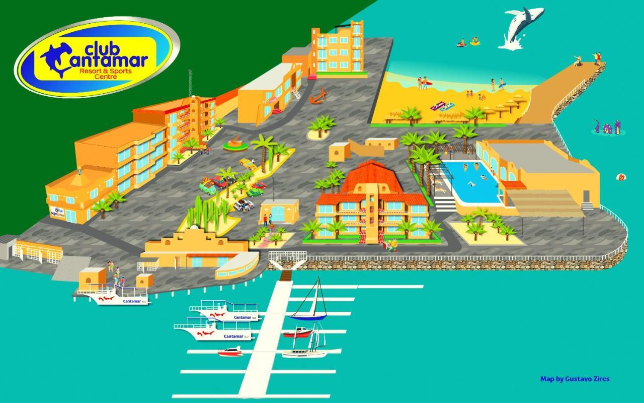 Club Cantamar Beach Hotel & Marina لاباز المظهر الخارجي الصورة
